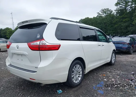 2015 Toyota Sienna Xle 8 Passenger from USA, damaged, VIN 5TDYK3DC7FS615377
